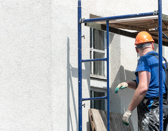 Installation ravalement de façade